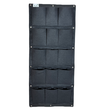 Bolsa de Cultivo para Jardín Vertical 15 Bolsillos de 44cm x 100cm